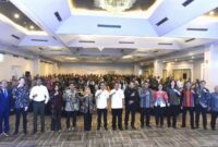 Foto : Ketua DPRD Kaltim Hasanuddin Mas’ud saat hadiri acara ALKI II Zone Investment Forum 2023. (Dok. DPRD Kaltim)