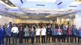 Foto : Ketua DPRD Kaltim Hasanuddin Mas’ud saat hadiri acara ALKI II Zone Investment Forum 2023. (Dok. DPRD Kaltim)