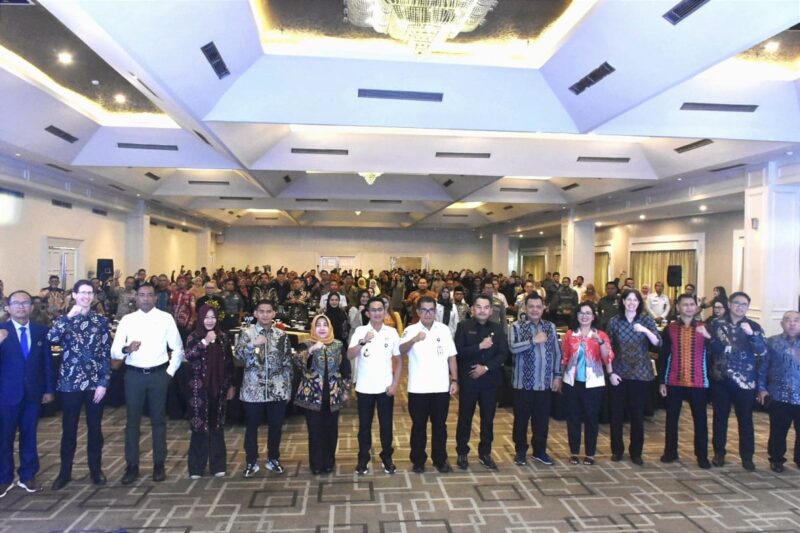 Foto : Ketua DPRD Kaltim Hasanuddin Mas’ud saat hadiri acara ALKI II Zone Investment Forum 2023. (Dok. DPRD Kaltim)