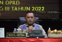 Foto : Seno Aji Wakil Ketua DPRD Kaltim Kaltim