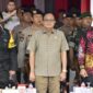 Foto : Anggota DPRD Kaltim Yusuf Mustafa Saat Menghadiri upacara HUT Korps Brimob Ke 78 di Balikpapan