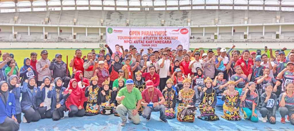 Foto : Tournament Atletik se-Kaltim NPCI Kukar