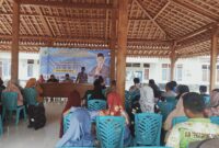 Foto : Anggota Dewan Perwakilan Rakyat Daerah (DPRD) Provinsi Kalimantan Timur (Kaltim) H. A. Jawad Sirajuddin, SH.,MH. melaksanakan agenda sosialisasi Peraturan Daerah (Perda) Nomor 5 tahun 2019 tentang Penyelenggaraan Bantuan Hukum di Desa Manunggal Jaya Kec.Tenggarong Seberang Kab. Kukar, Sabtu (9/3/2024).