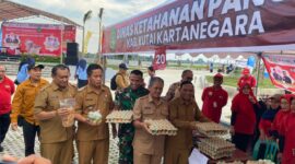 Foto: Suasana Gerakan Pangan Murah (GPM) Kukar.