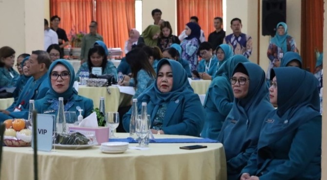 Foto: Suasana Rakor TP PKK Kukar, di Kota Bontang.