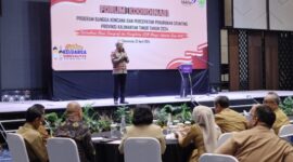 Foto: Susana forum koordinasi rapat kerja daerah program Bangga Kencana dan percepatan penurunan stunting Provinsi Kaltim tahun 2024.