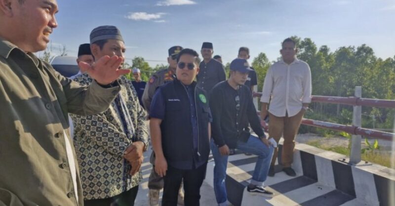 Foto: Jembatan Keliran II di Kecamatan Kenohan.
