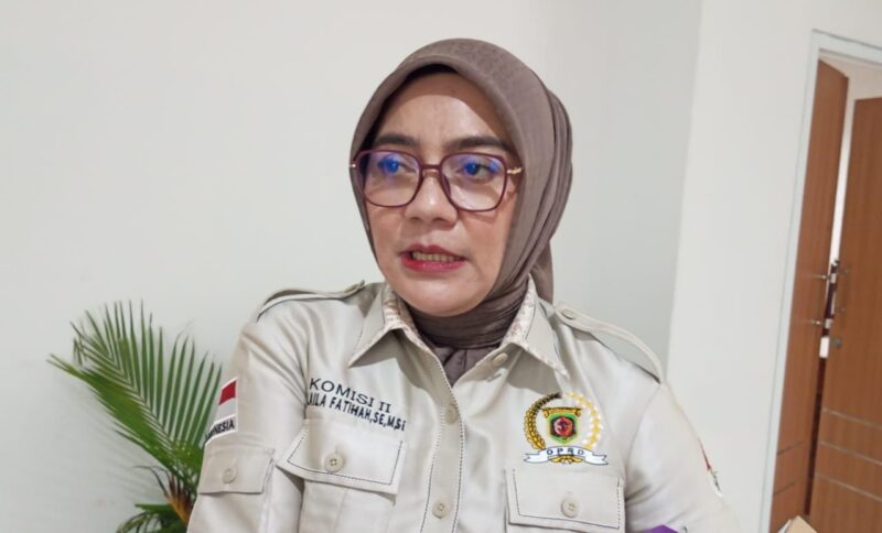 Foto : Anggota Komisi II DPRD Kota Samarinda, Laila Fatihah. (Foto : AL)