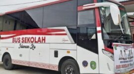 Foto: Salah satu Bus Sekolah Idaman Kukar.