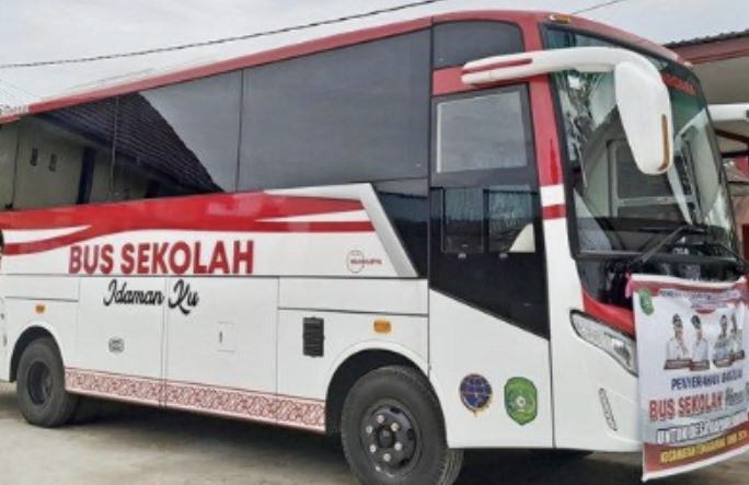 Foto: Salah satu Bus Sekolah Idaman Kukar.