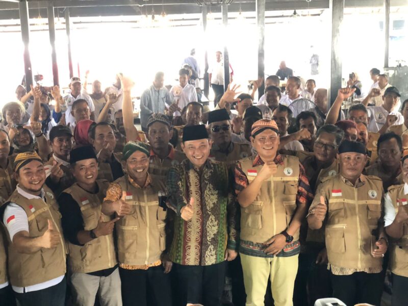 Foto: Acara silaturahmi dan deklarasi Jalasena (Jaringan Relawan Seno Aji) di Giazima Resto, Cafe & Carwash Jalan Kapten Soedjono Aj Kelurahan Sungai Kapih pada Sabtu, (10/9/2024).