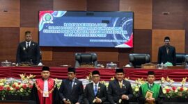 Foto : Pelantikan Ketua dan Wakil Ketua DPRD PPU untuk periode 2024-2029.